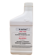 SME 7050-16, Synthetic Compressor Lubricant (Oil) - Compatible with SJ-27F - Use In Jun-Air Silent Compressors - Used in Labs and Dental Offices. - 16oz (Savings up to 60%)