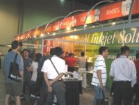 Visitors at R-JetTek's Booth
