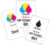 New HP & Dell Cartridge Labels